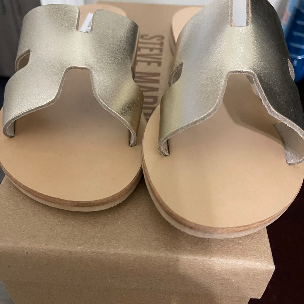 Gold Sandals